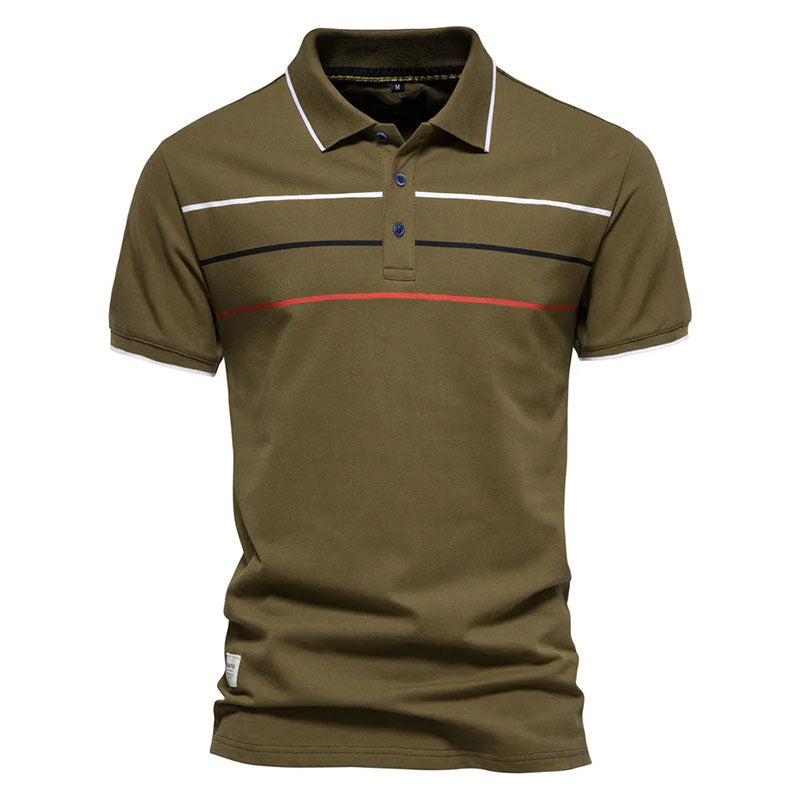 Camisa Polo Masculina Contrast