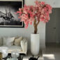 mate blanco st. tropez jardinera con personalizado hecho rosa cerezo flor árbol