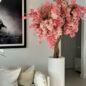 mate blanco st. tropez jardinera con personalizado hecho rosa cerezo flor árbol