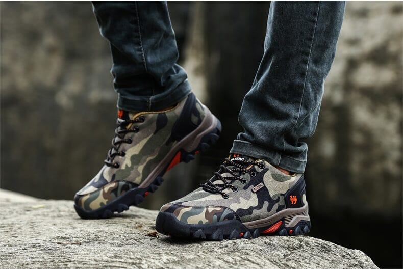 Bota Masculina Adventure Camuflada Army