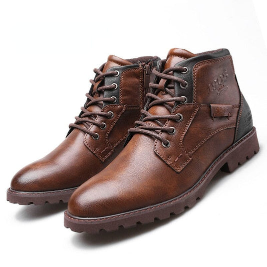 Bota Masculina de Couro Canadian