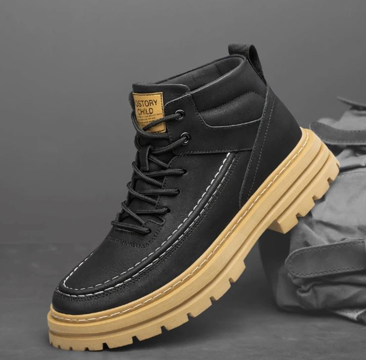 Bota Masculina de Couro Fastness